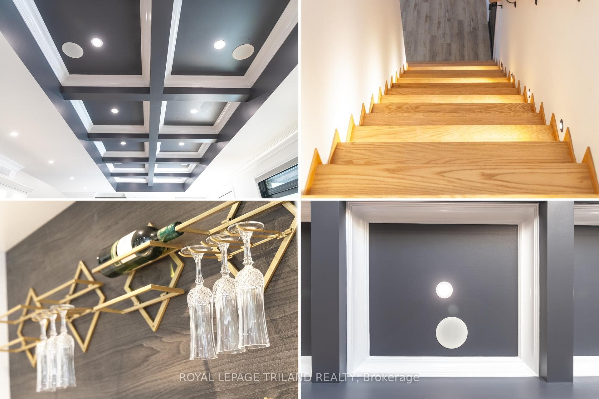 Exceptional features+fully LIT staircase to lower