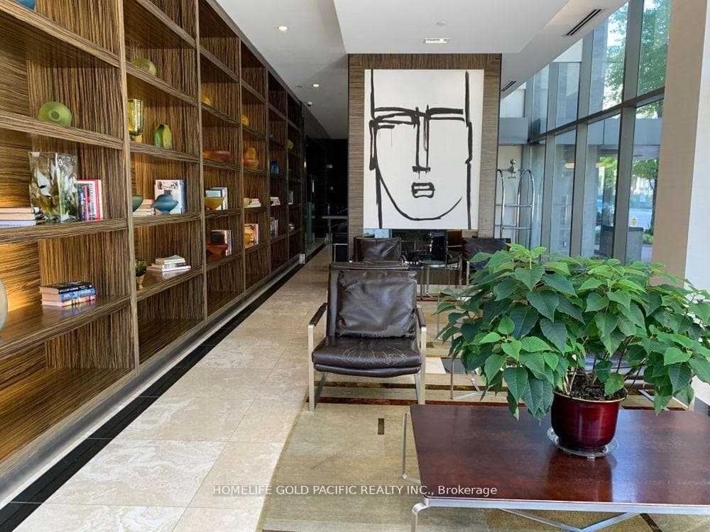 Lobby lounge area