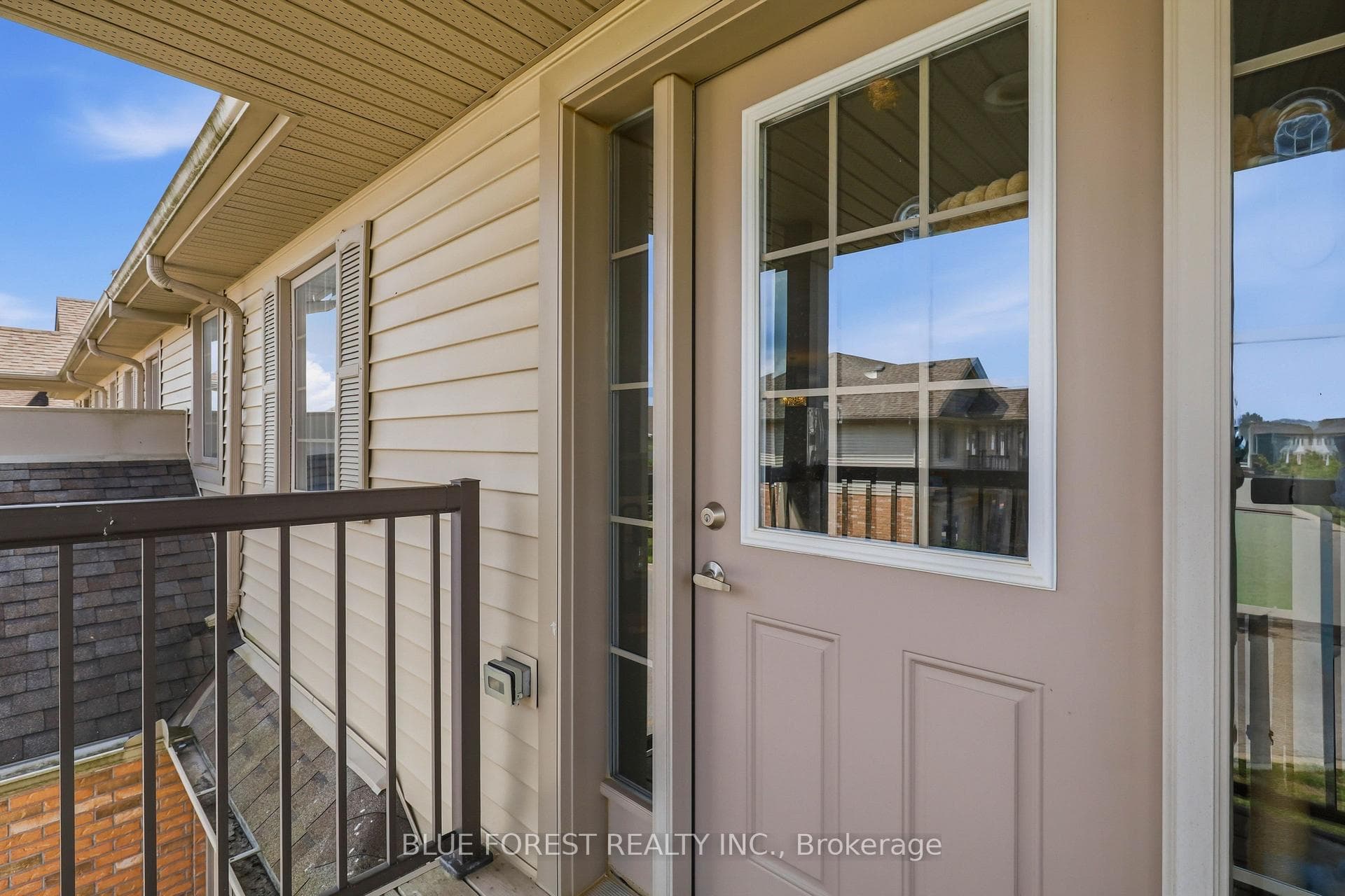 Balcony in the front of the unit