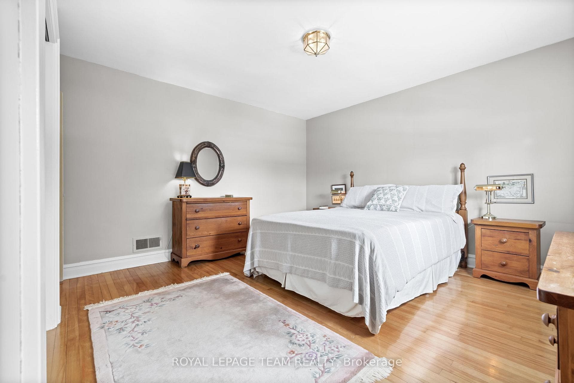 Harwood floors.