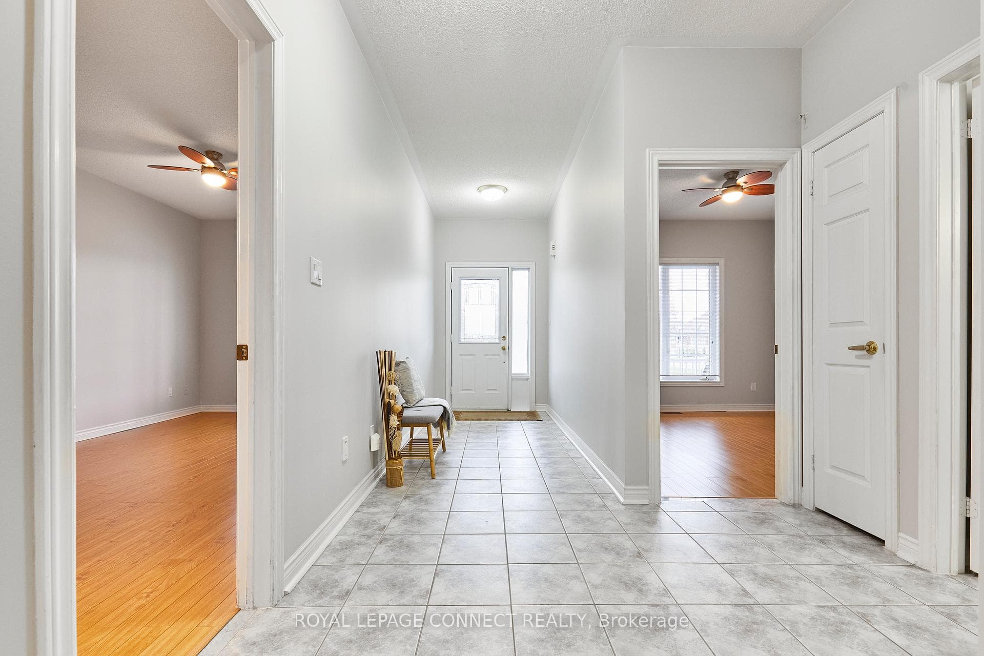 Foyer & 2 Bedrooms at Front of House