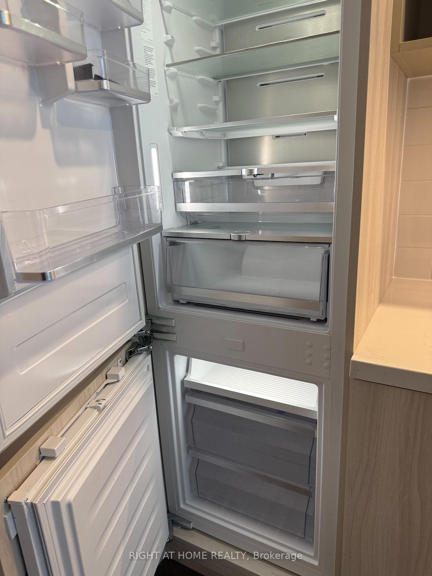 built in fridge