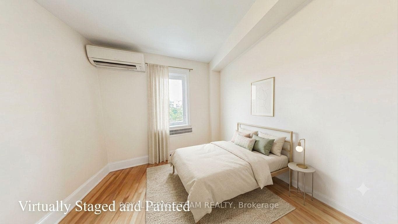 Virtually Staged & Painted Bedroom