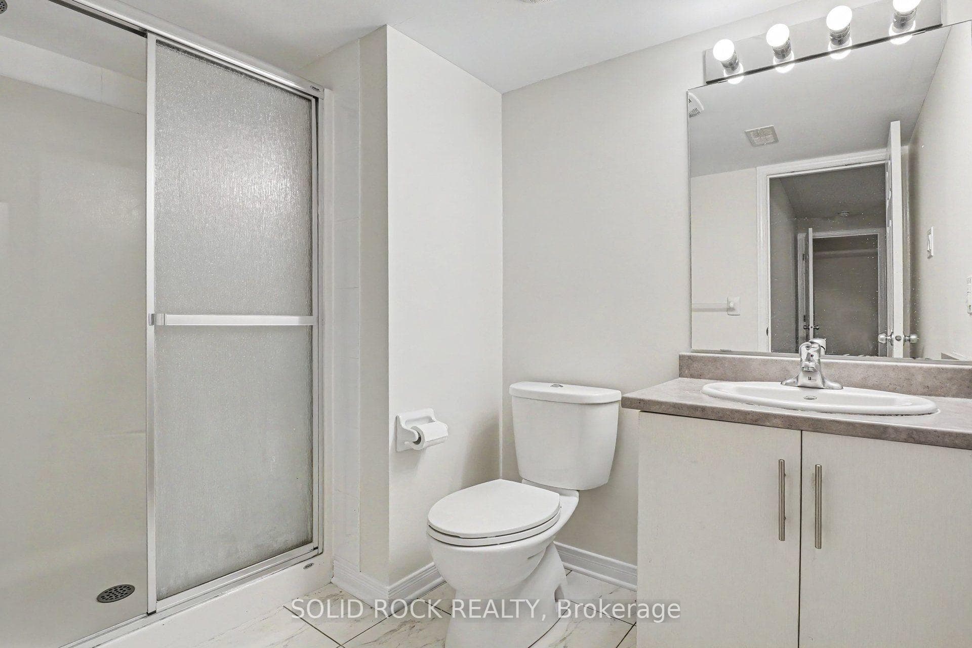 Basement ensuite bathroom