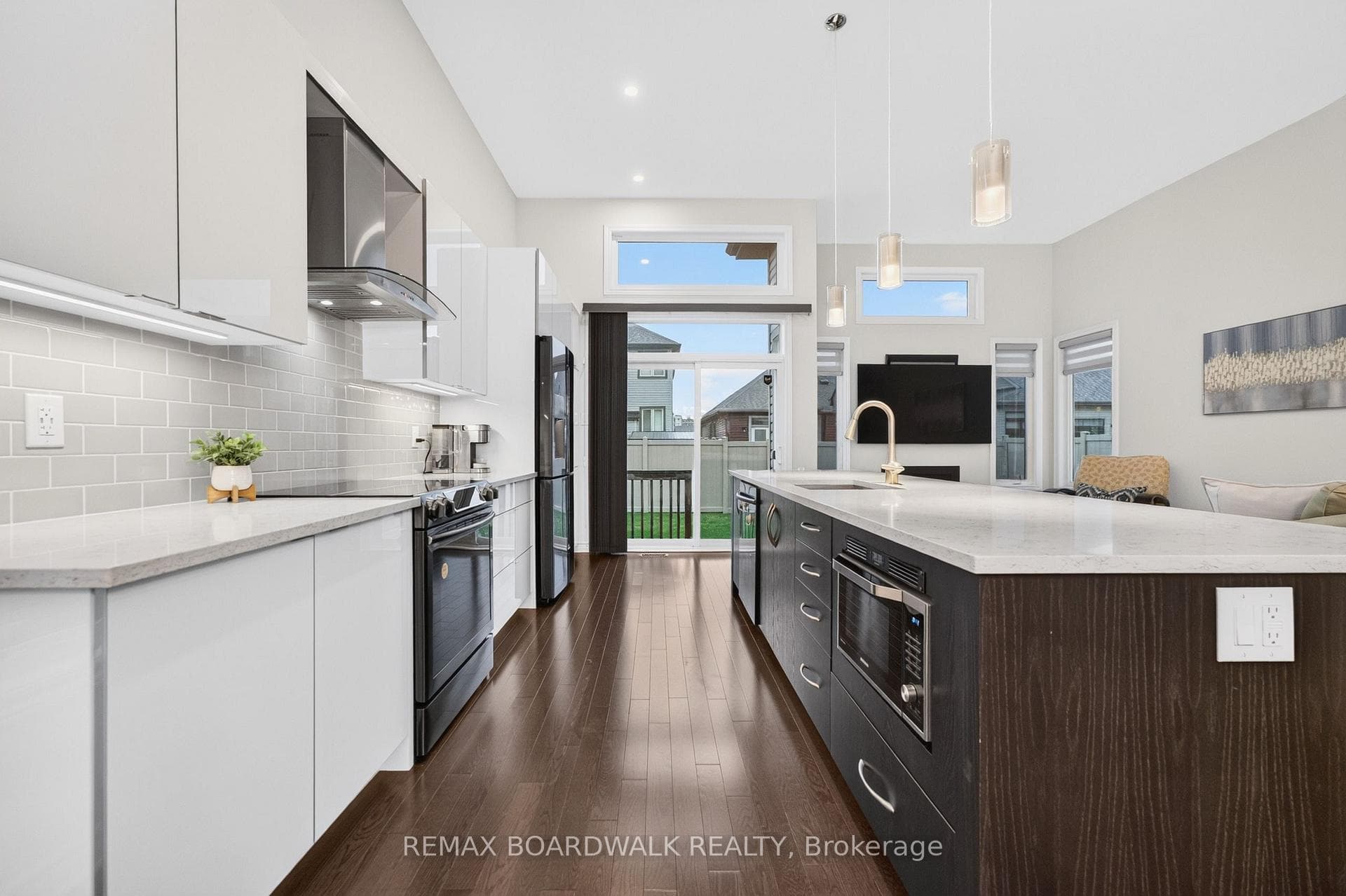High-End Stainless-Steel Appliances