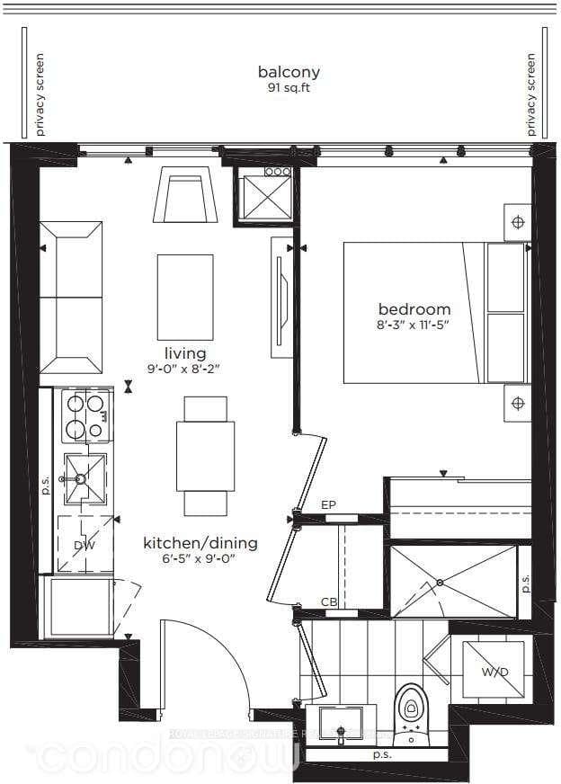195 Redpath Avenue Unit 3413 photo 2
