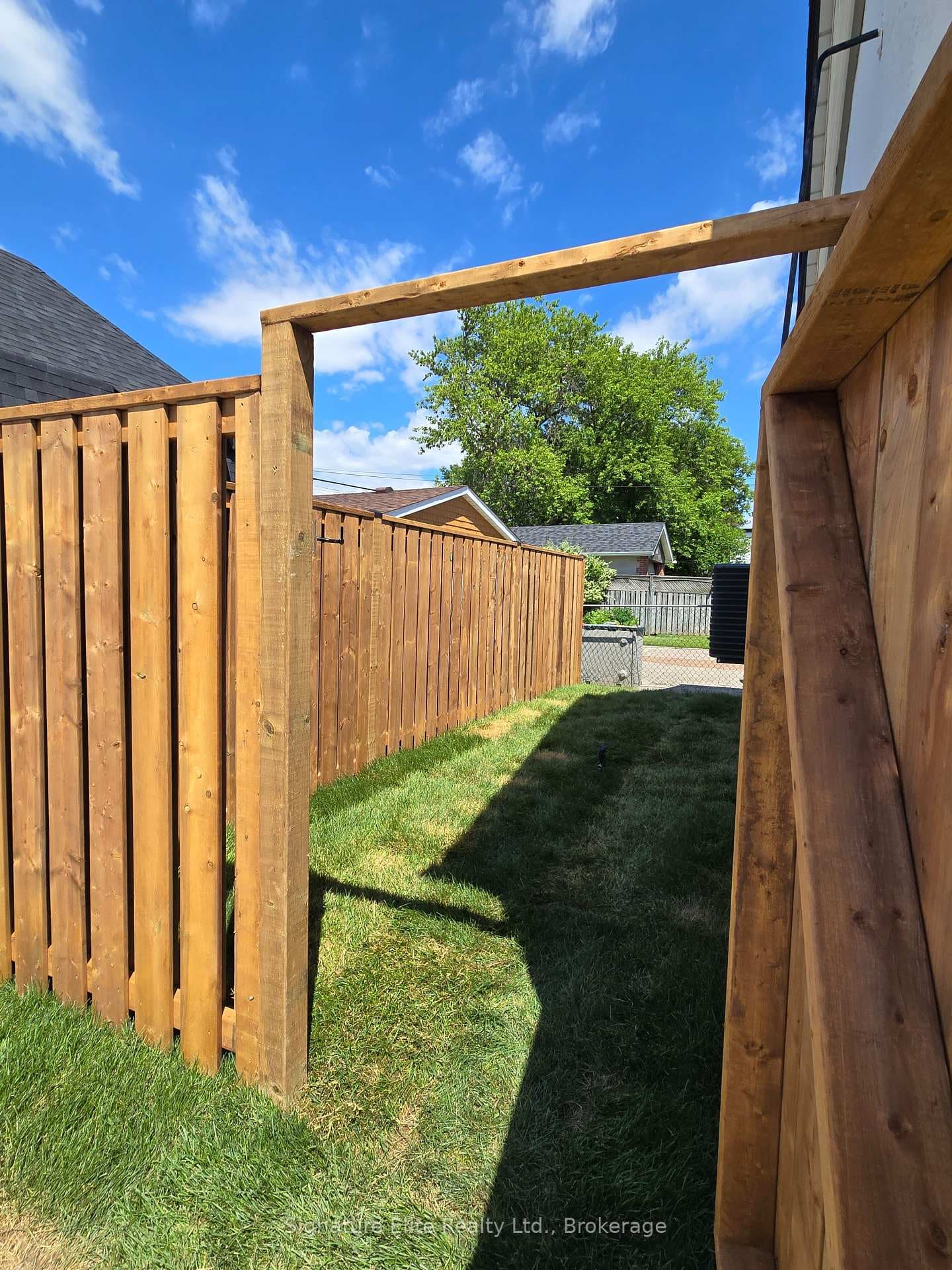 46 Pitt Ave - Private backyard space