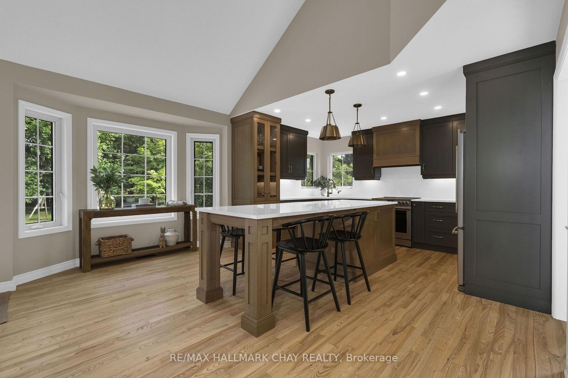 Warmth of Natural Wood Accents