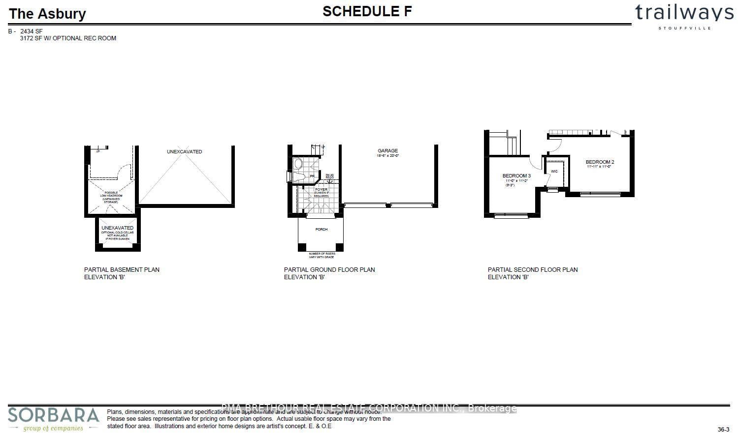 Floor Plan Elevation B
