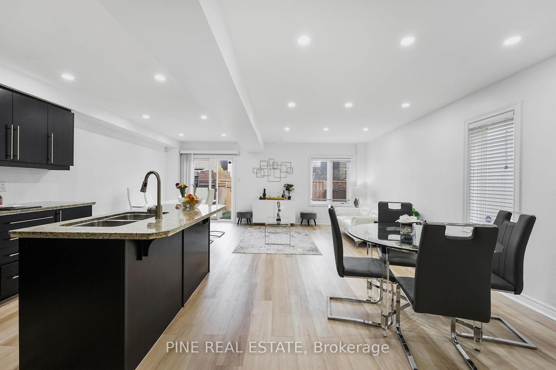 View: Kitchen, Dining, Living Room Open Concecept