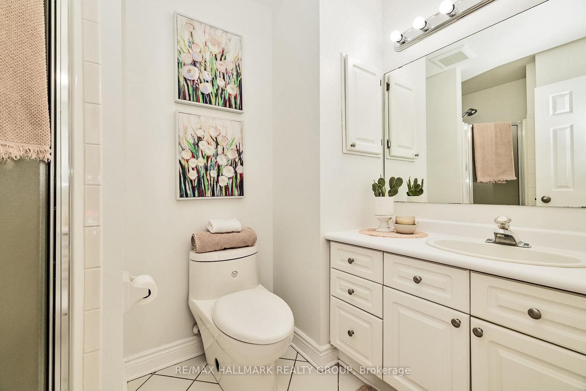 Bedroom #2's private 3 piece ensuite.