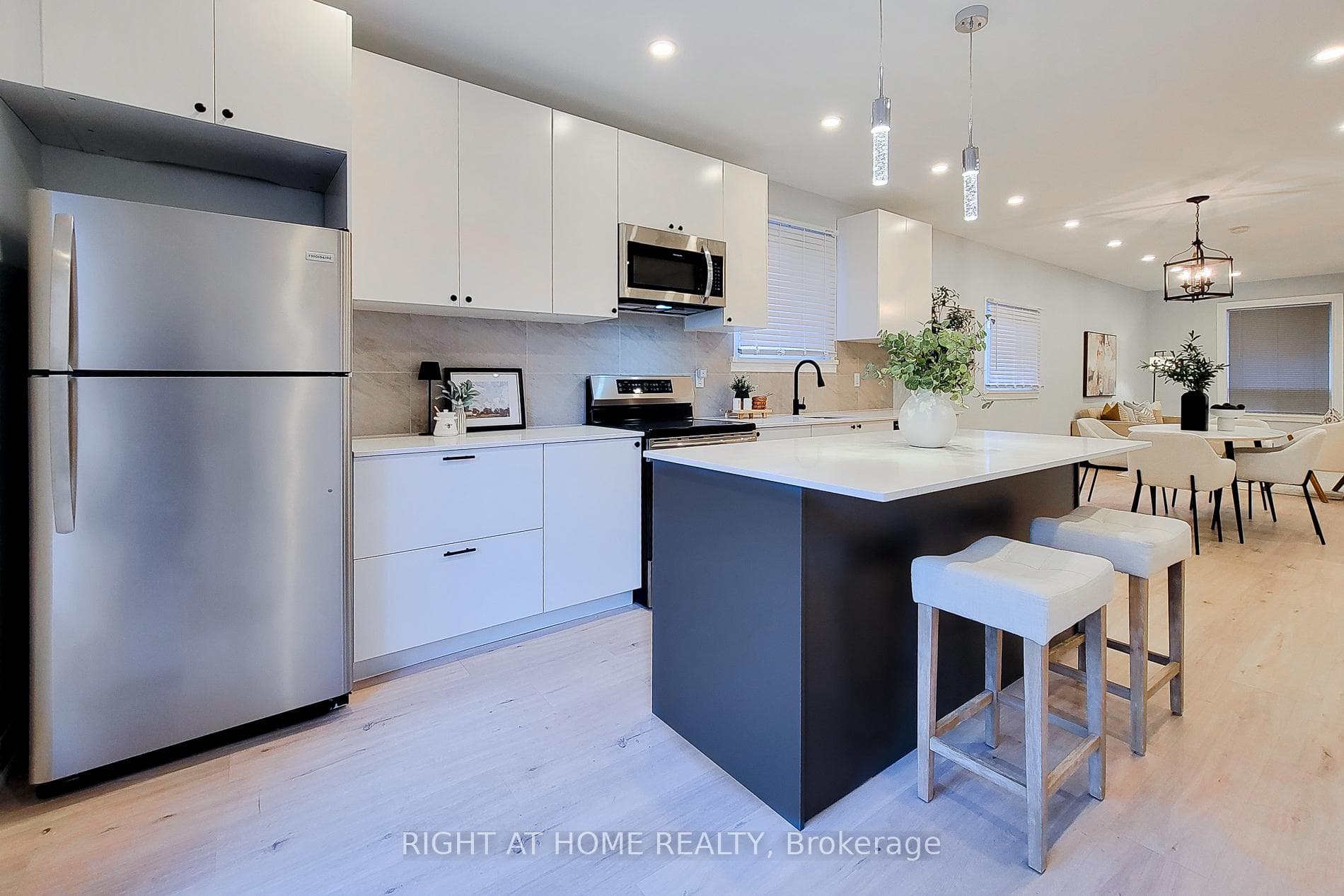 Kitchen with Stainless Steel Appliances