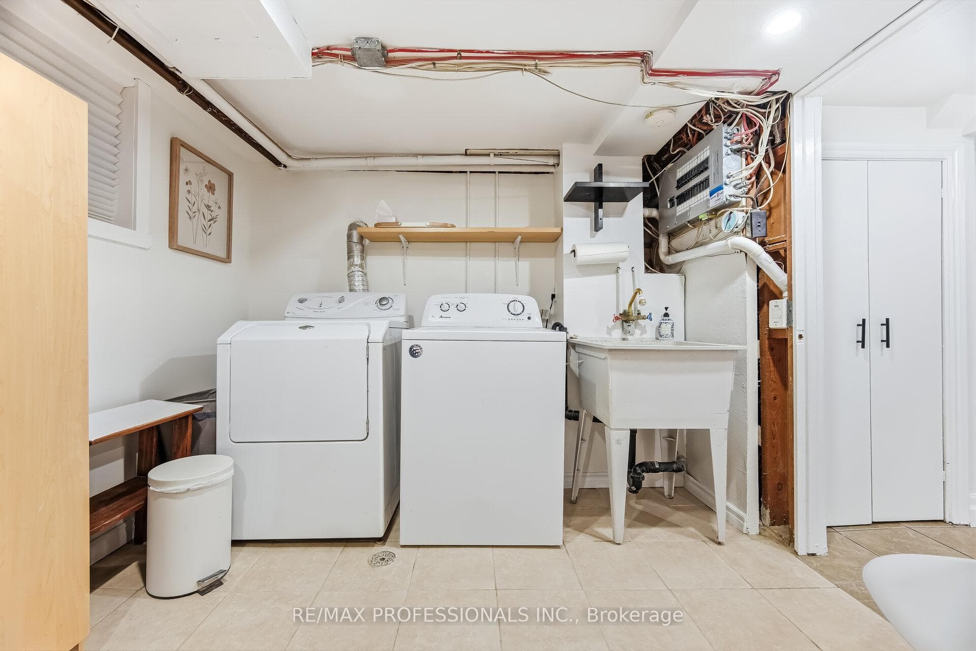 Basement Laundry