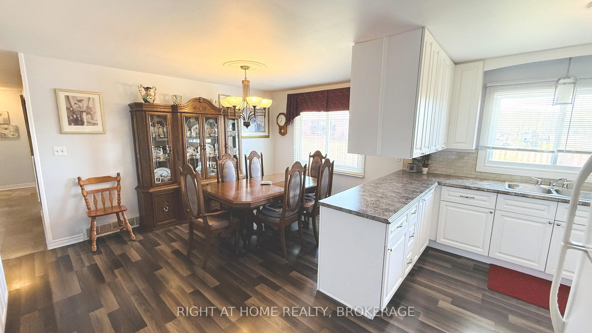 Dining Area & Kitchen - Main Level