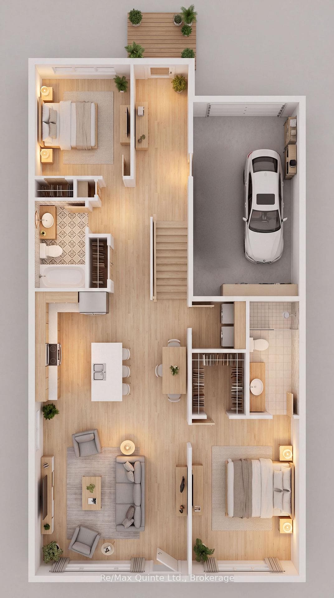 Maple Interior Rendering