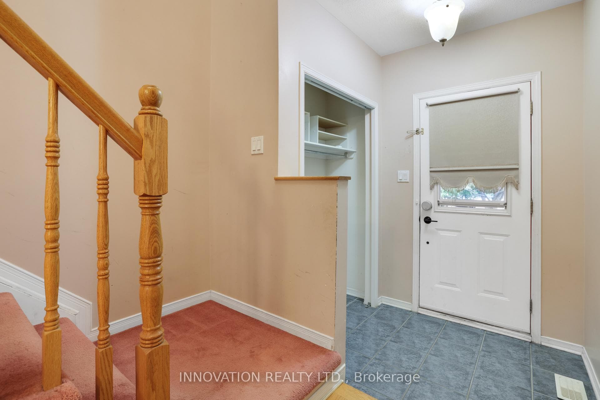Foyer with closet