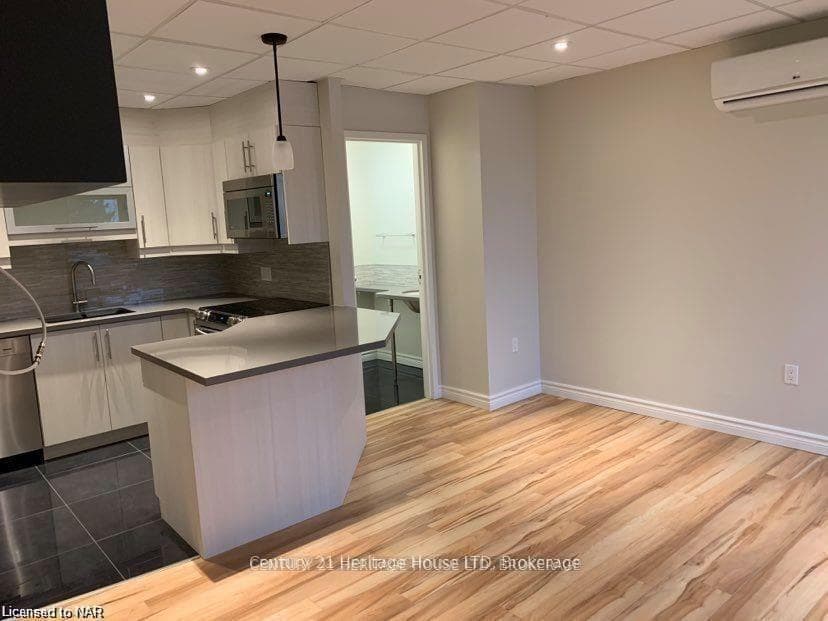 Kitchen and living area