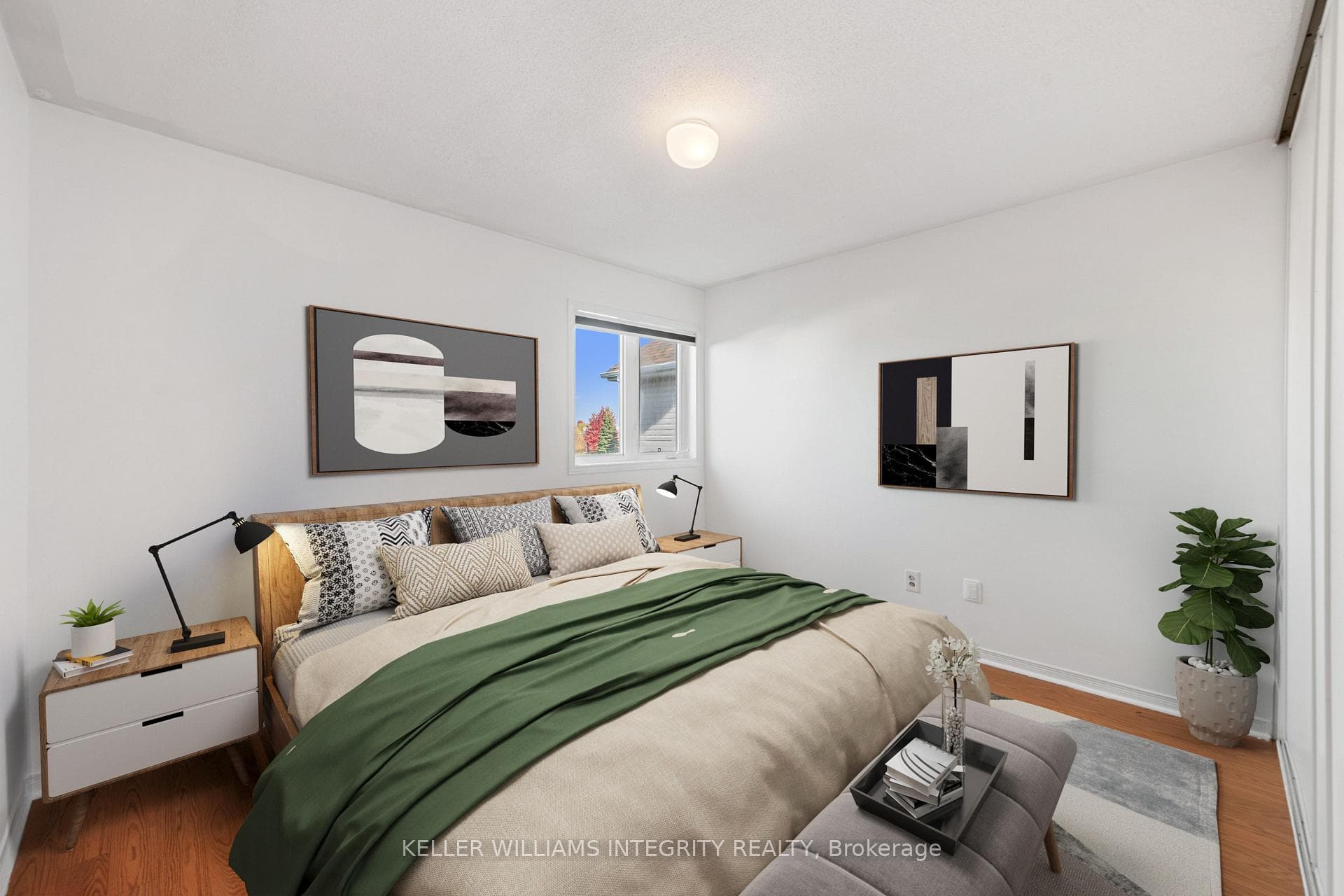 Bedroom 2 virtually staged