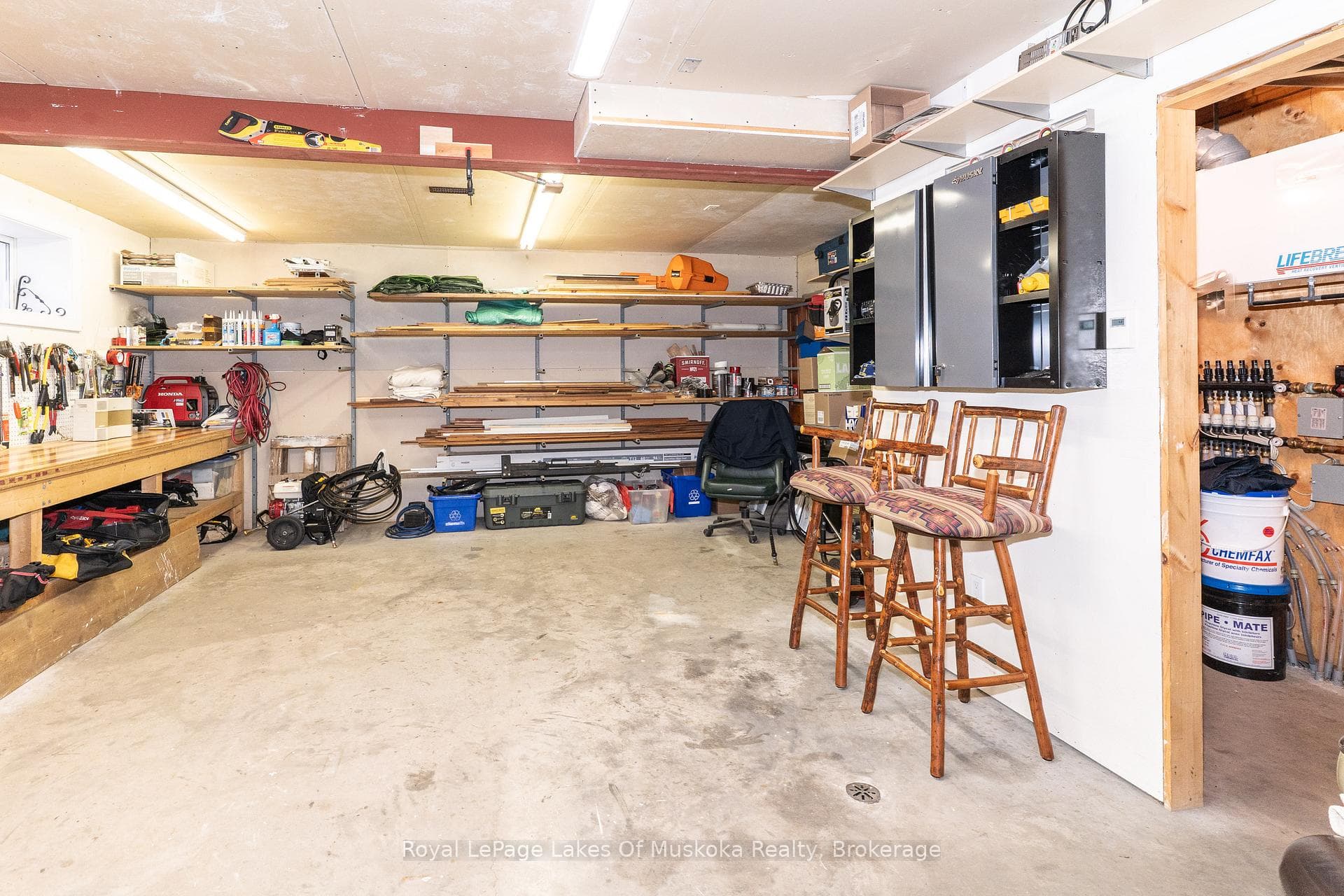 Heated workshop