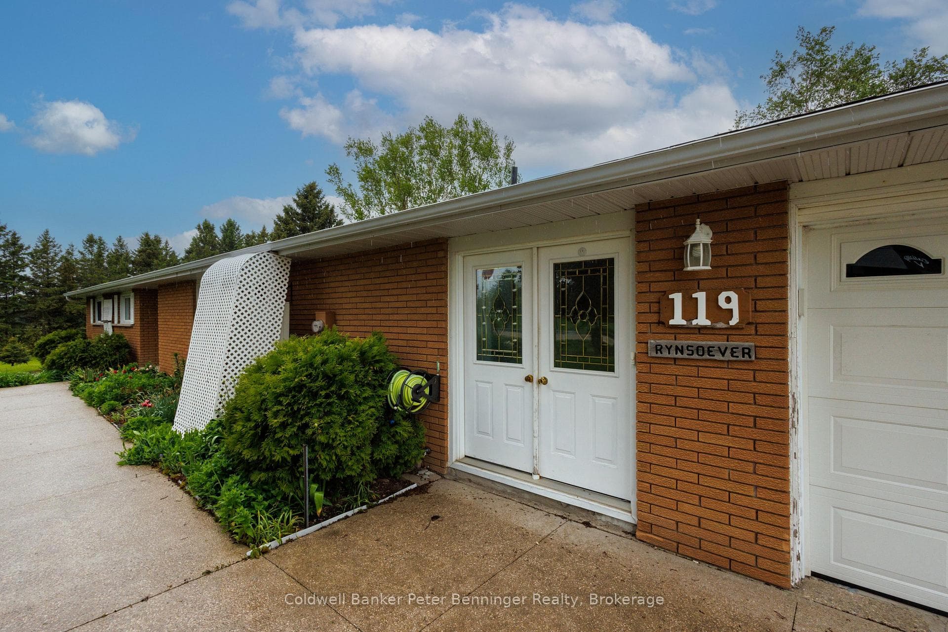 4 bedroom, 1.5 bath, all brick bungalow.