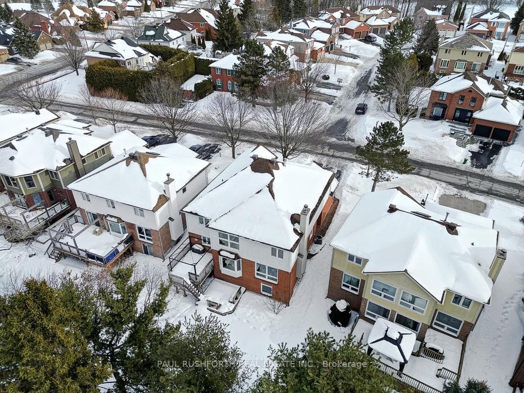 Aerial Shot-Backyard View