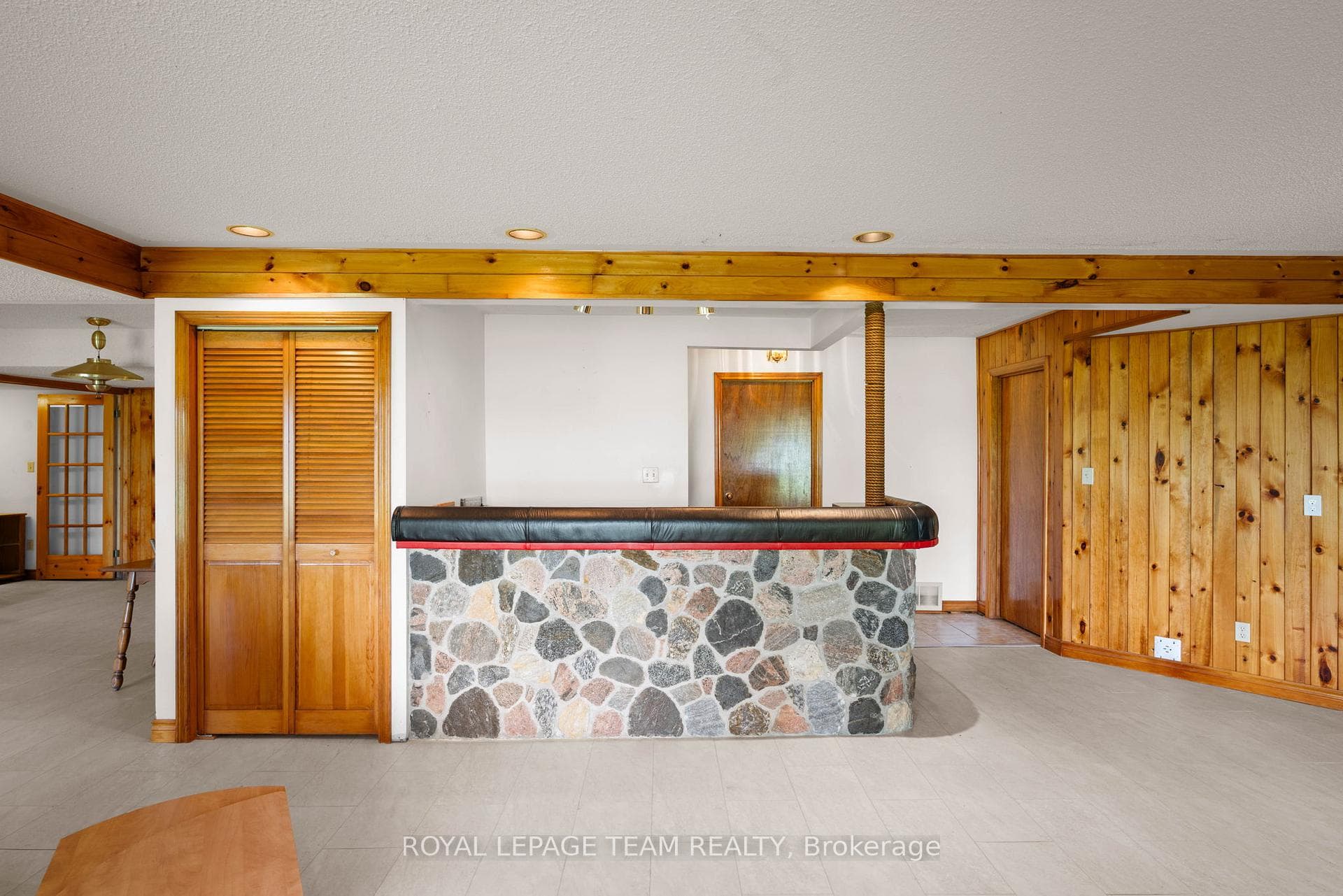 Basement bar