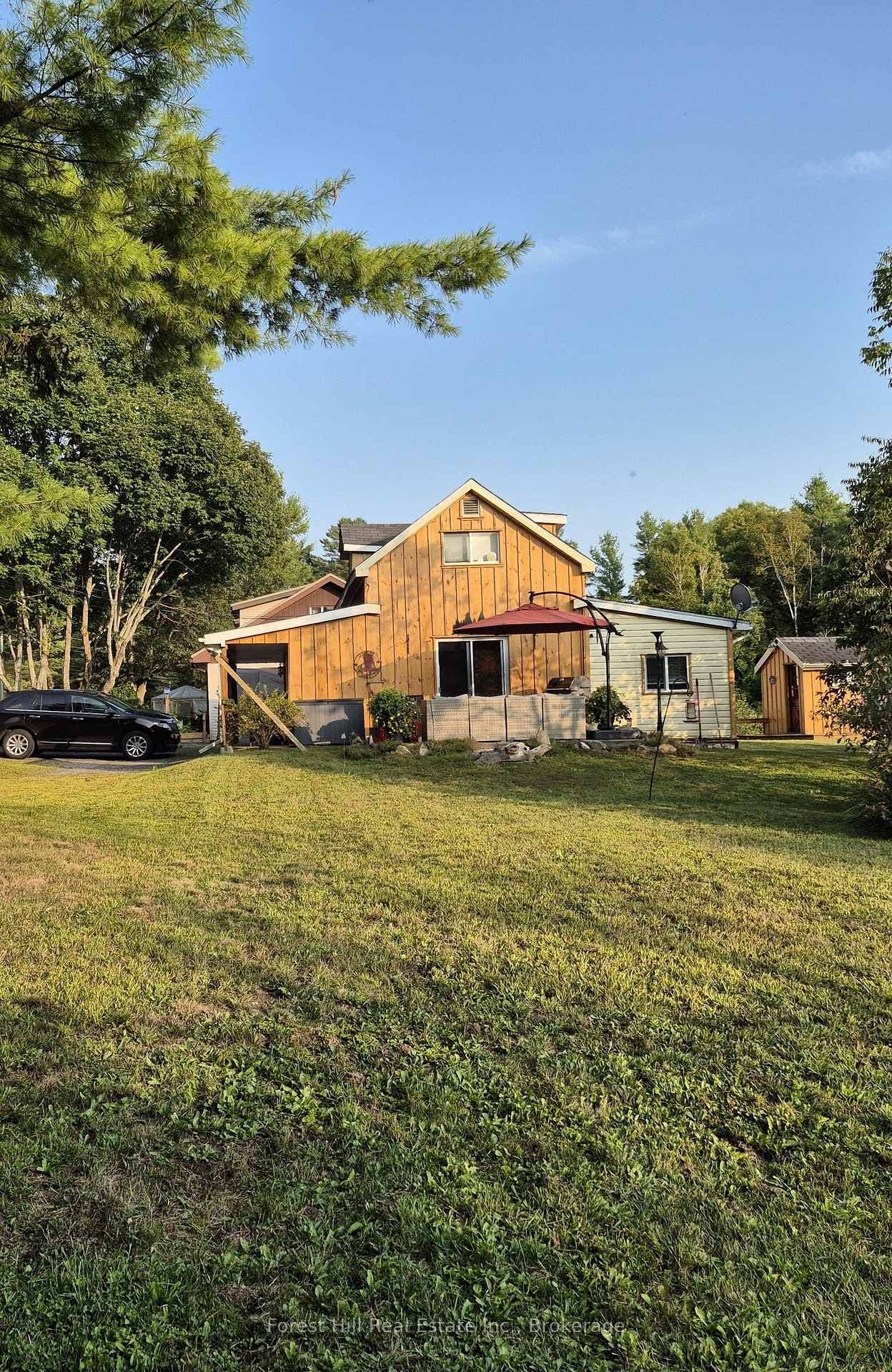 side yard area
