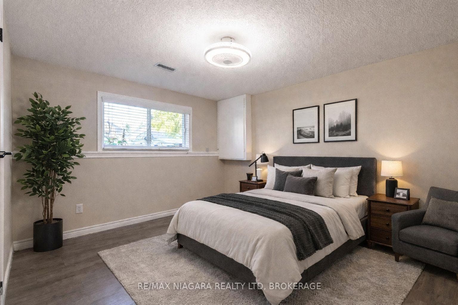 Virtually Staged - Lower Level - Bedroom 3
