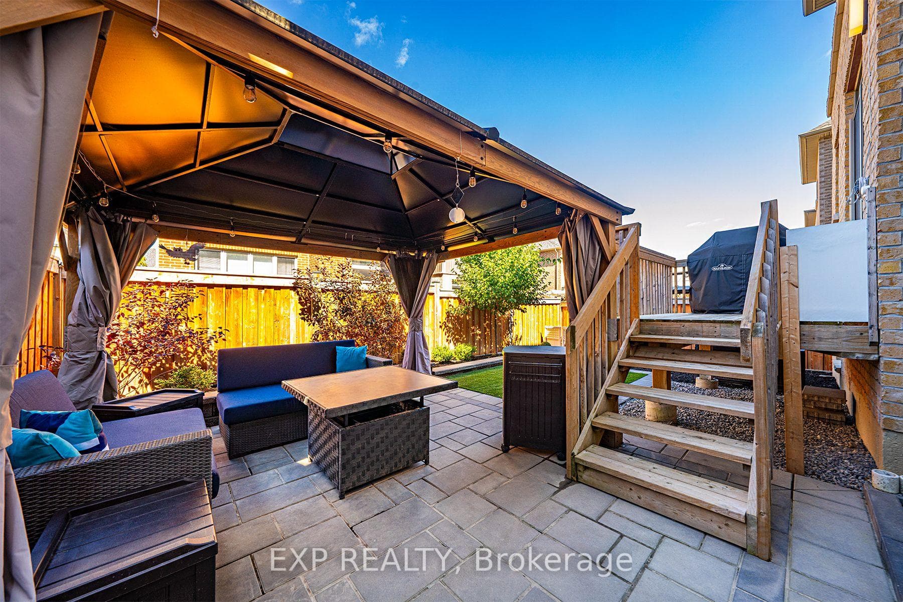 Patio With Gazebo