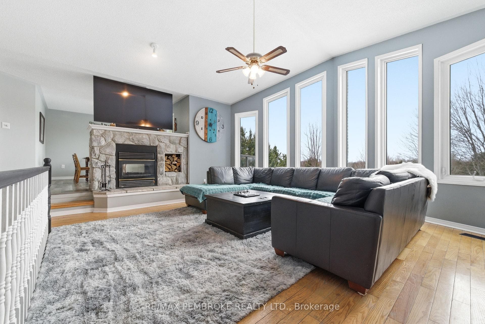 Sunken living room