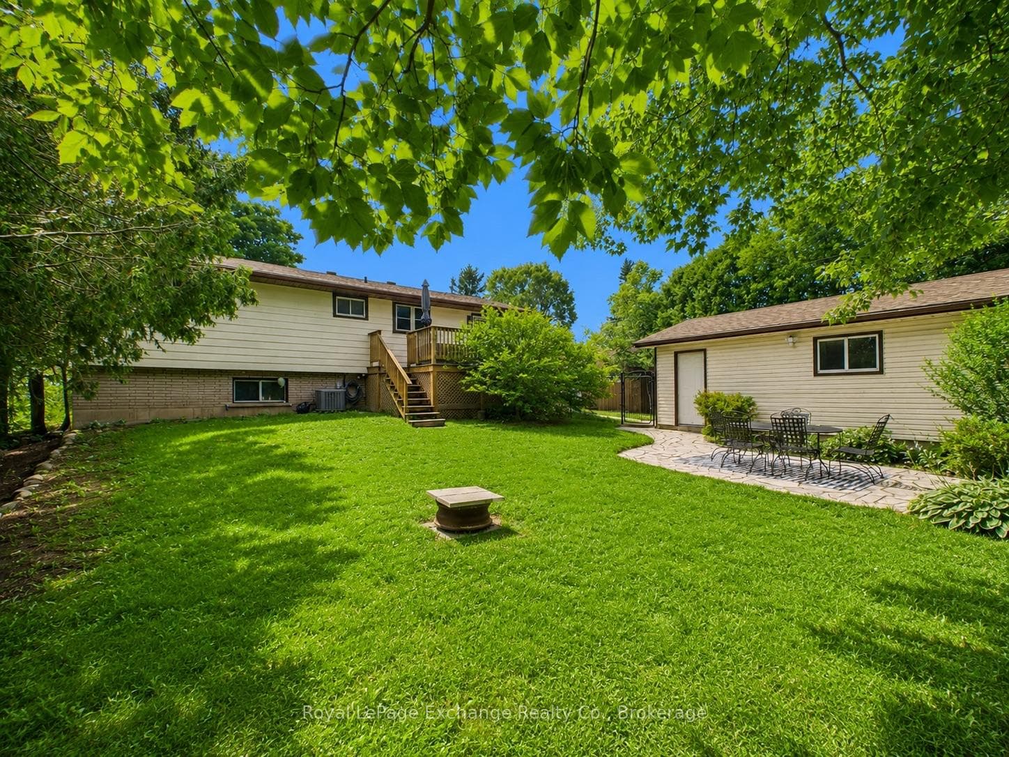 Backyard - fully fenced in