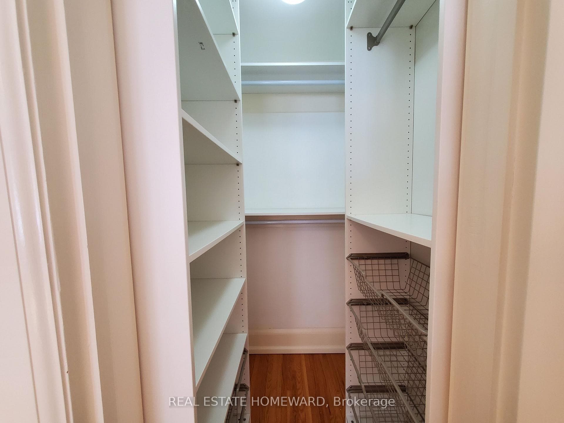 Primary Walk In Closet