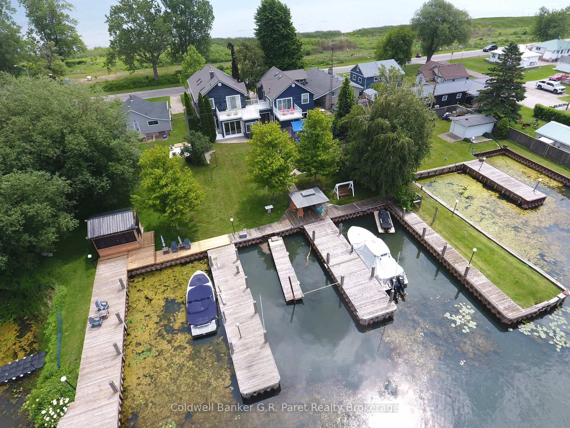 Aerial view.
