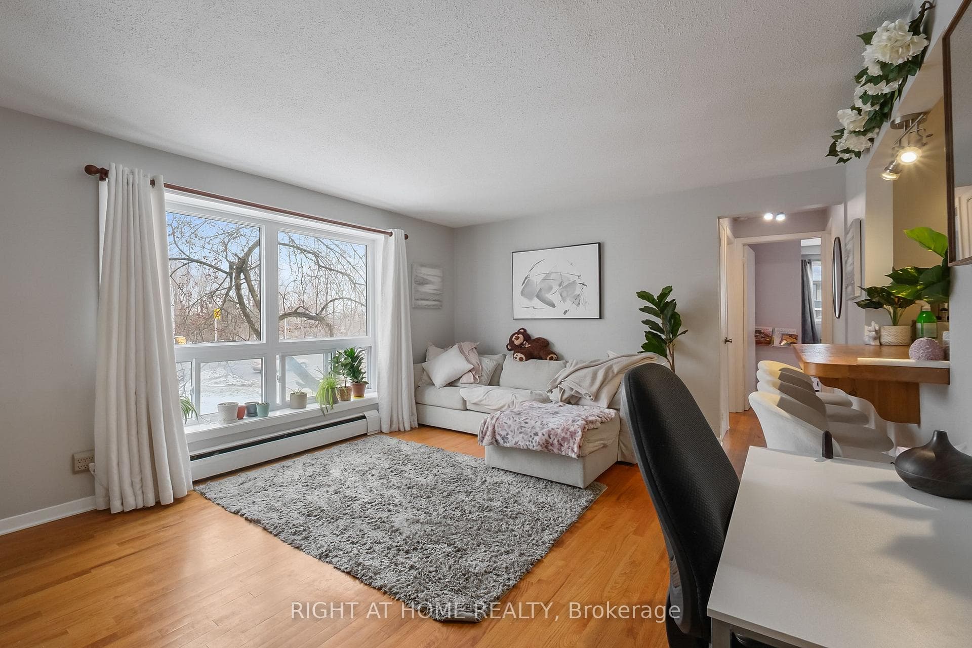 bright living room