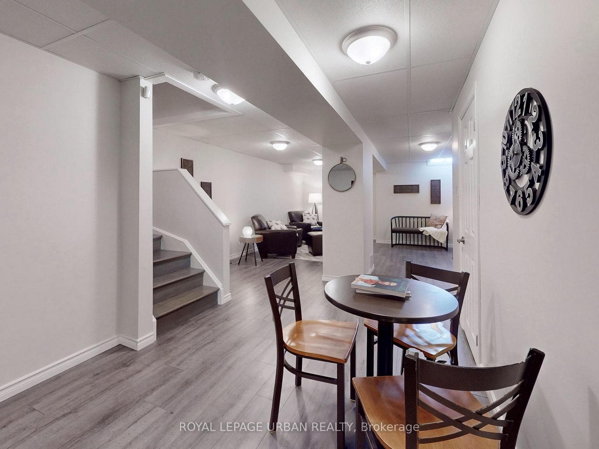 Professionally Finished Basement