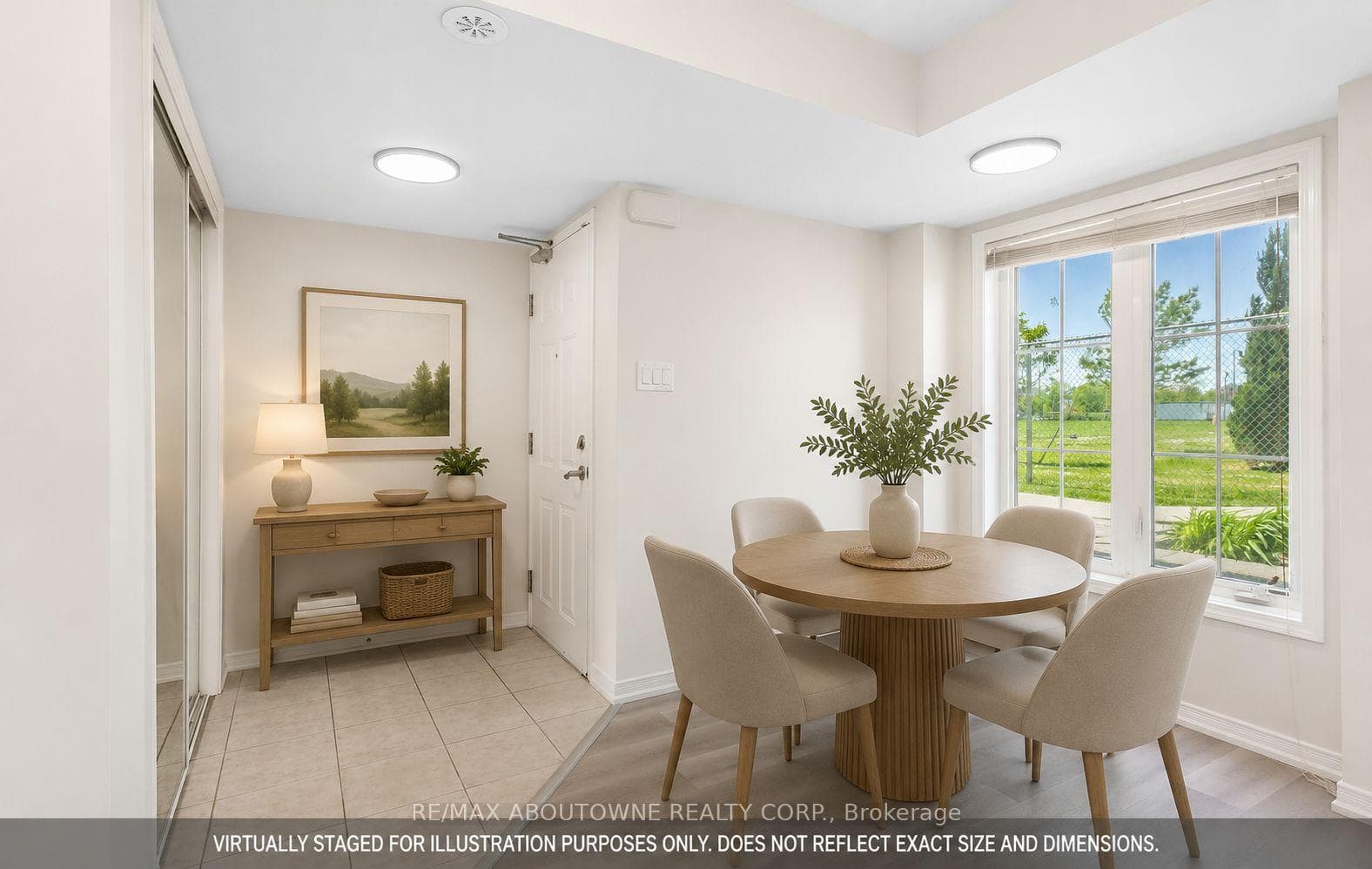 Dinning room (Virtually staged)
