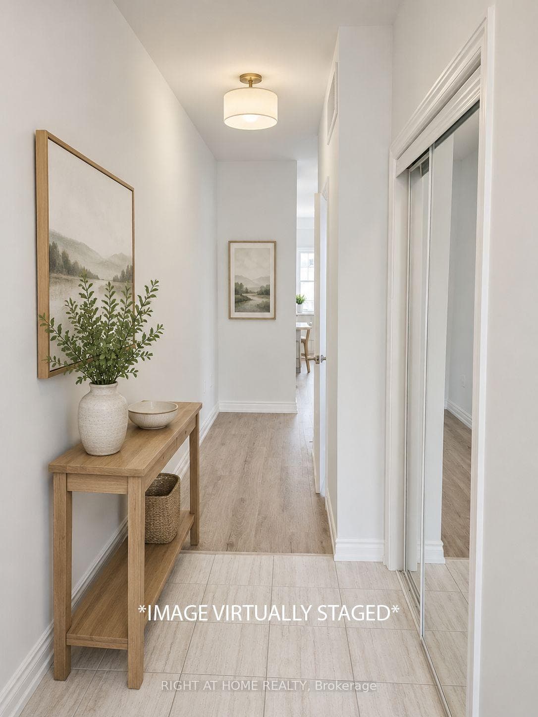 MAIN HALLWAY - VIRTUALLY ENHANCED
