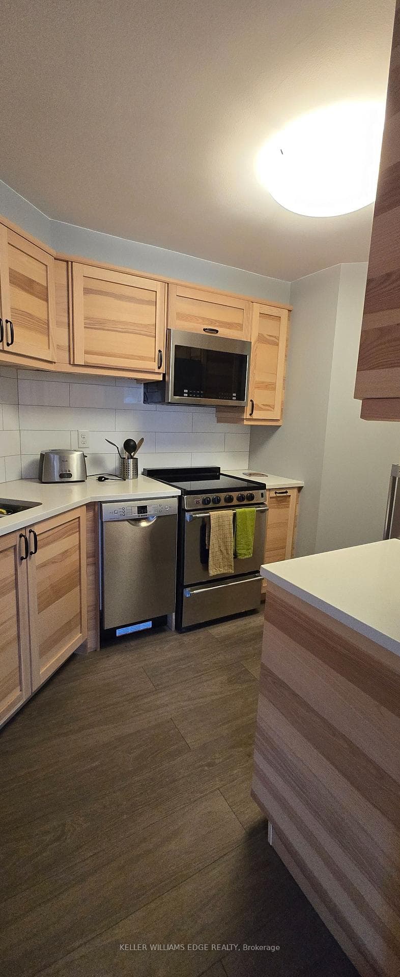 Kitchen w/ Stainless Steel Appliances