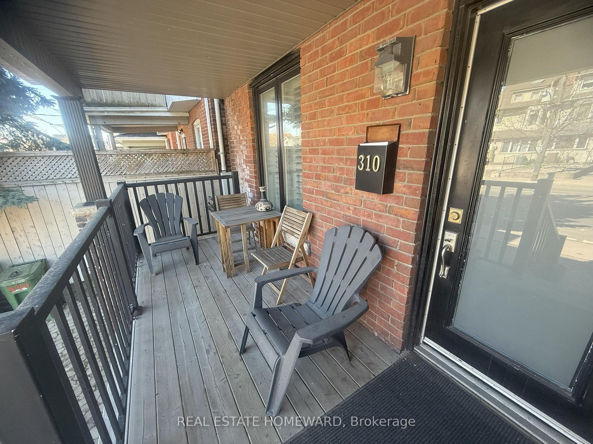 Tenant's Exclusive Use Porch