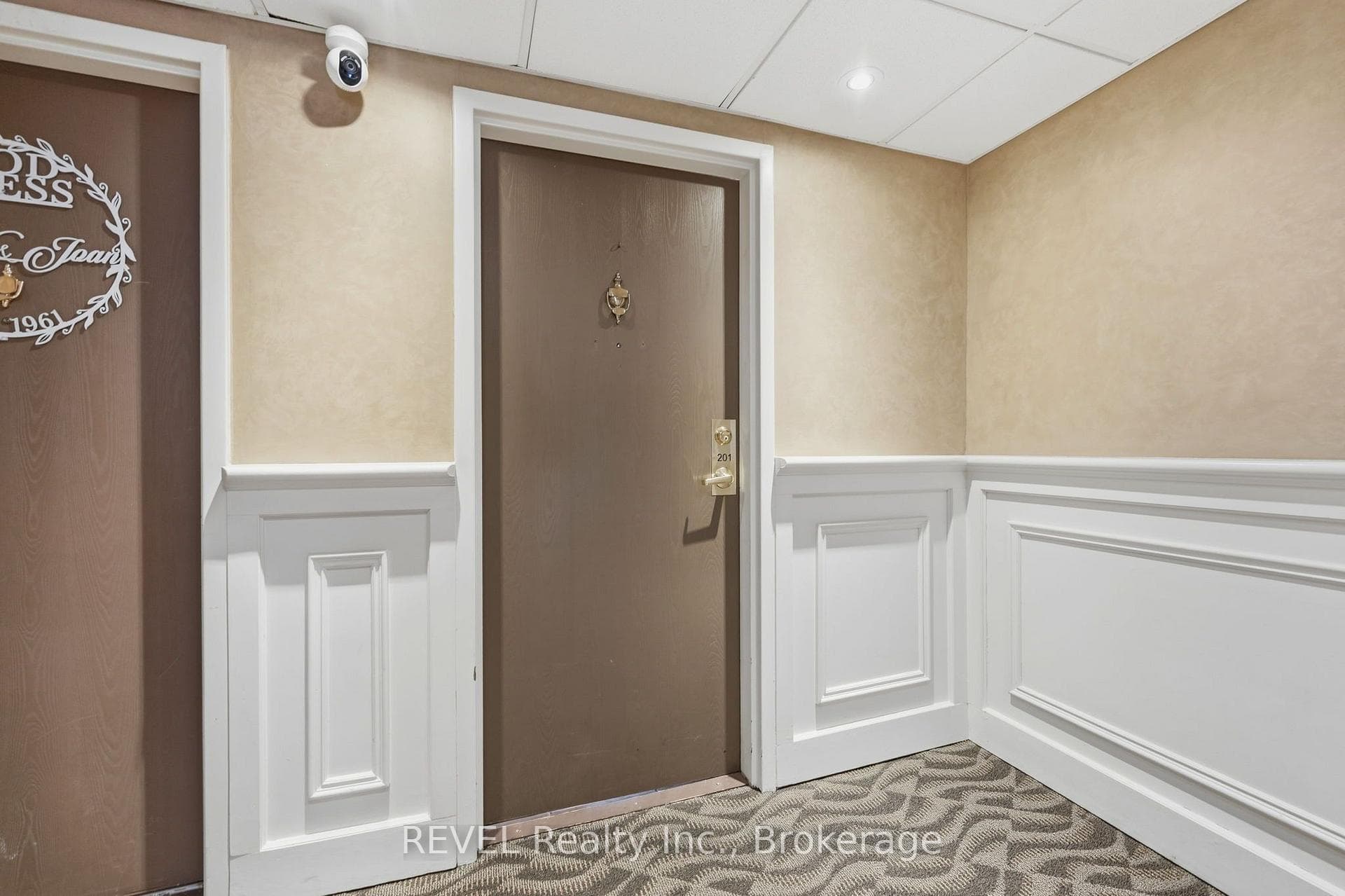 Unit 201 Front Door