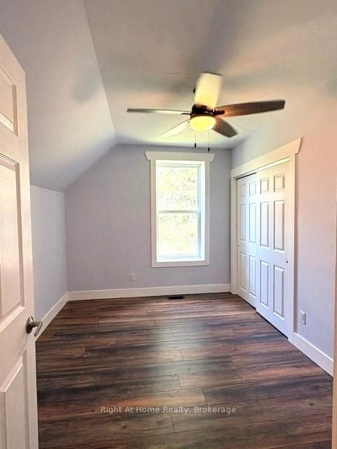 2nd bedroom with double closet