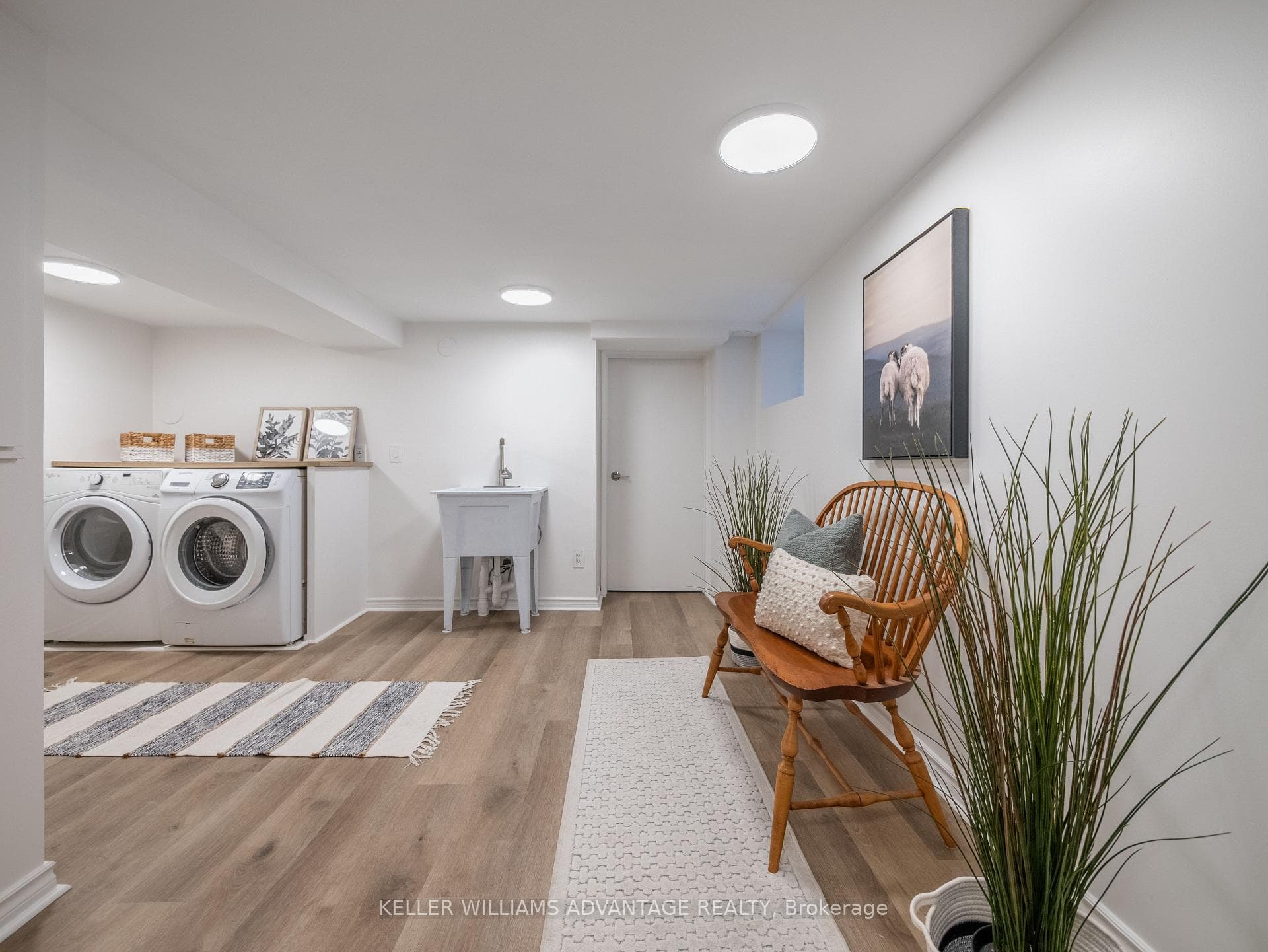 Laundry area