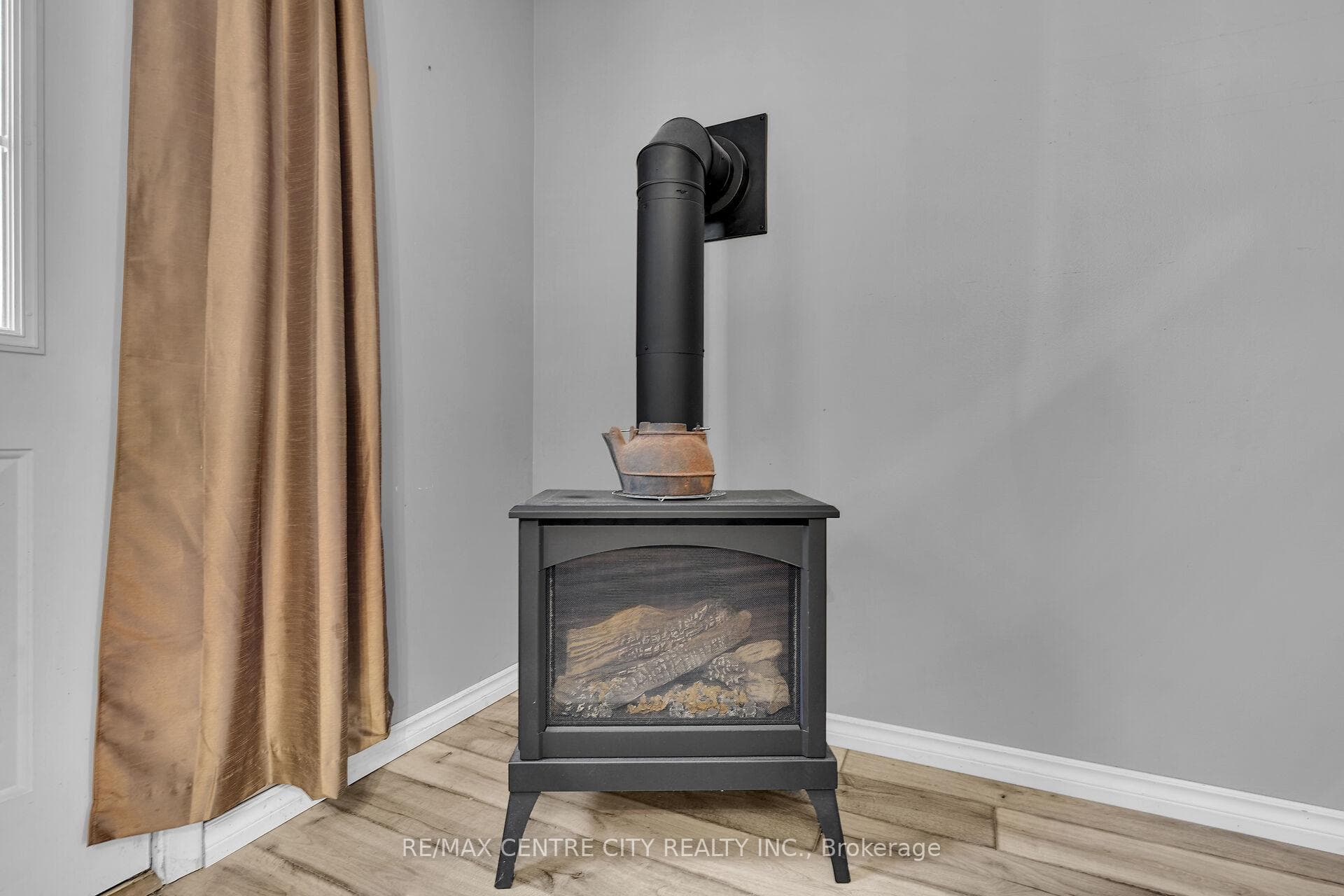 Gas Fireplace - warms the home