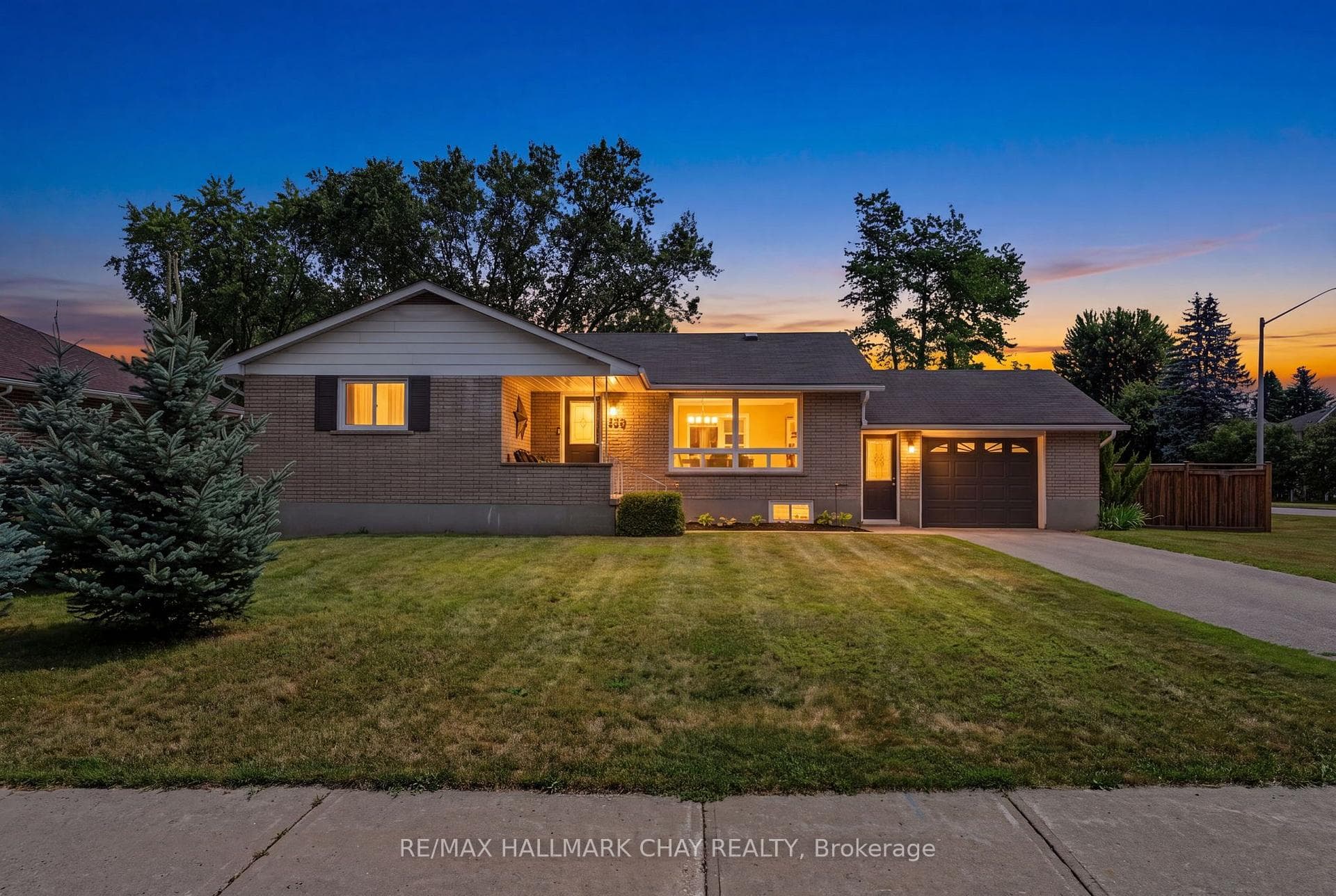 Front View Twilight