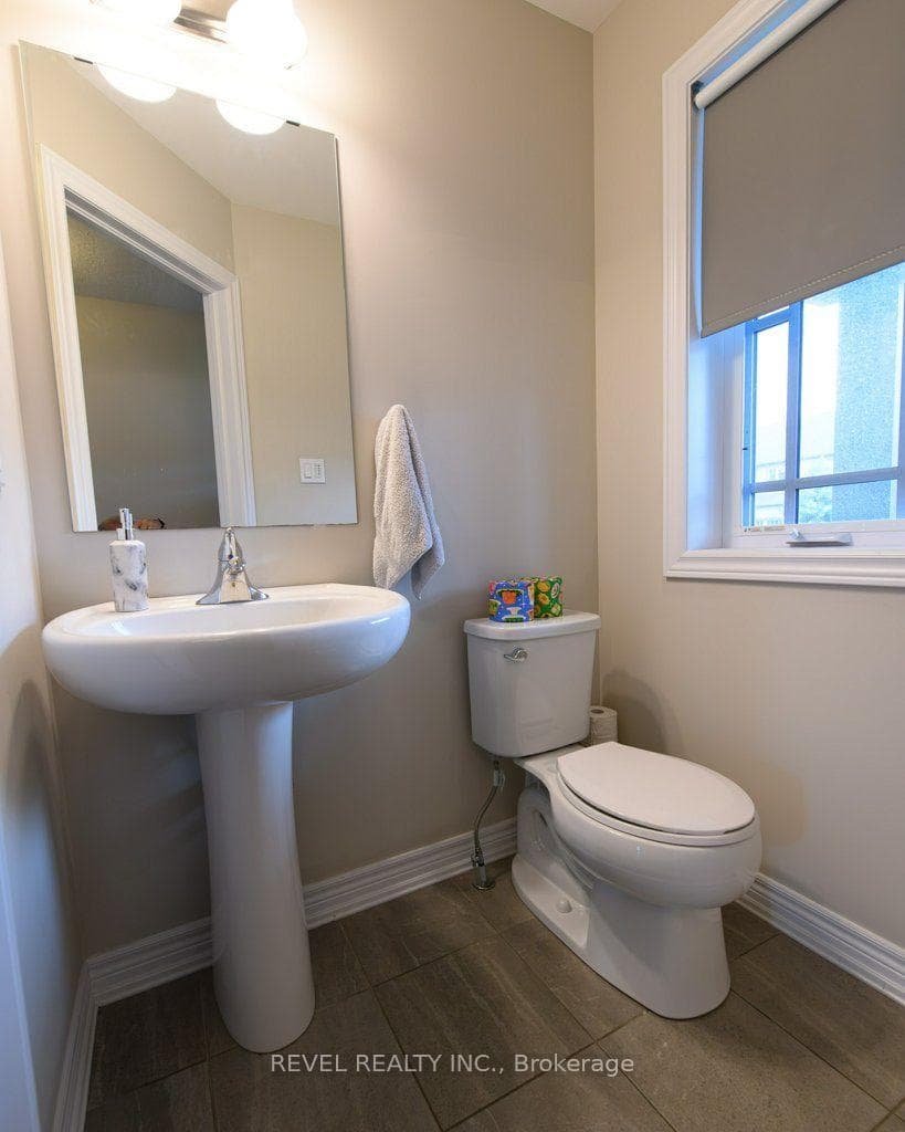 Main floor powder room