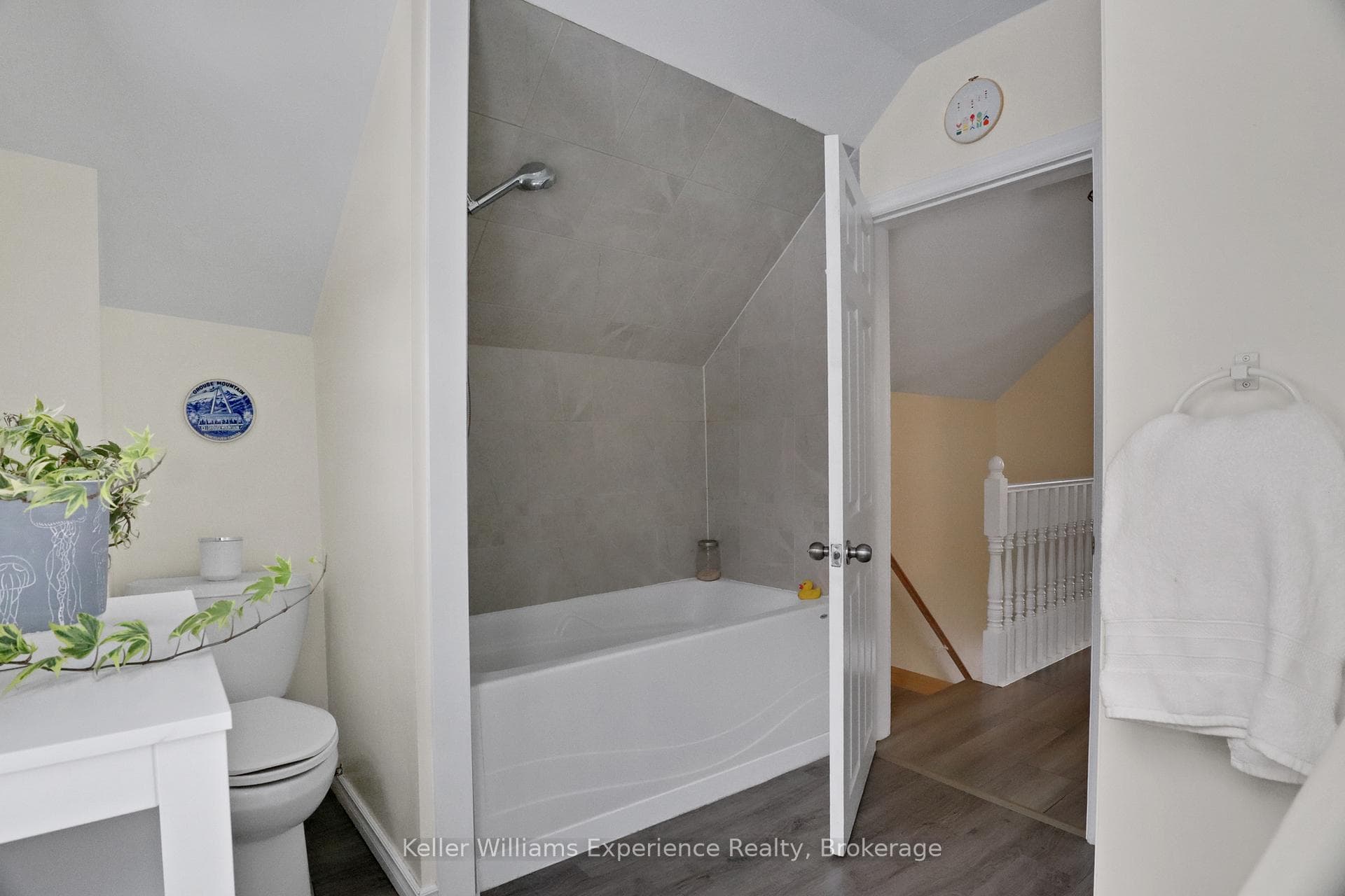 Spacious + Bright Bathroom