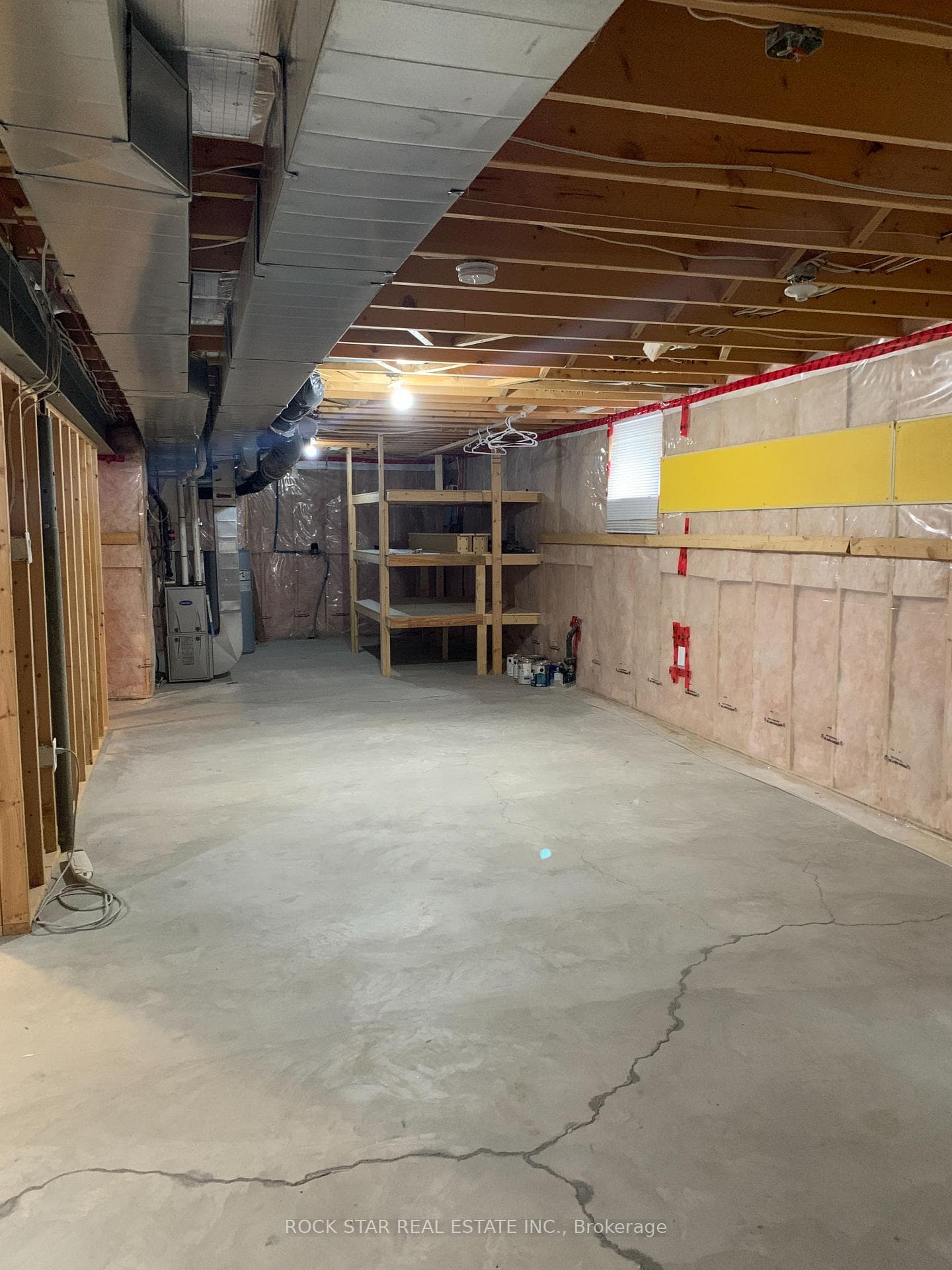 Basement - Unfinished - Lots to Storage