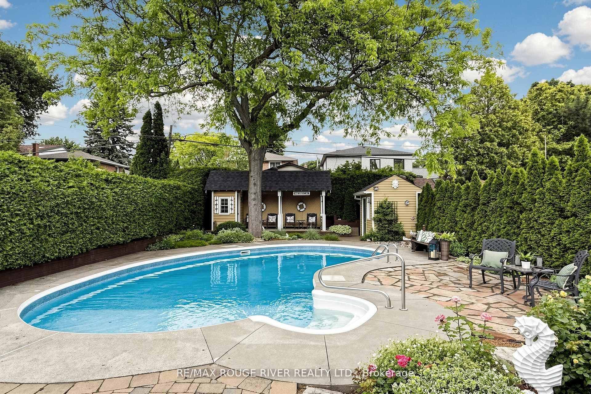 Private pool oasis