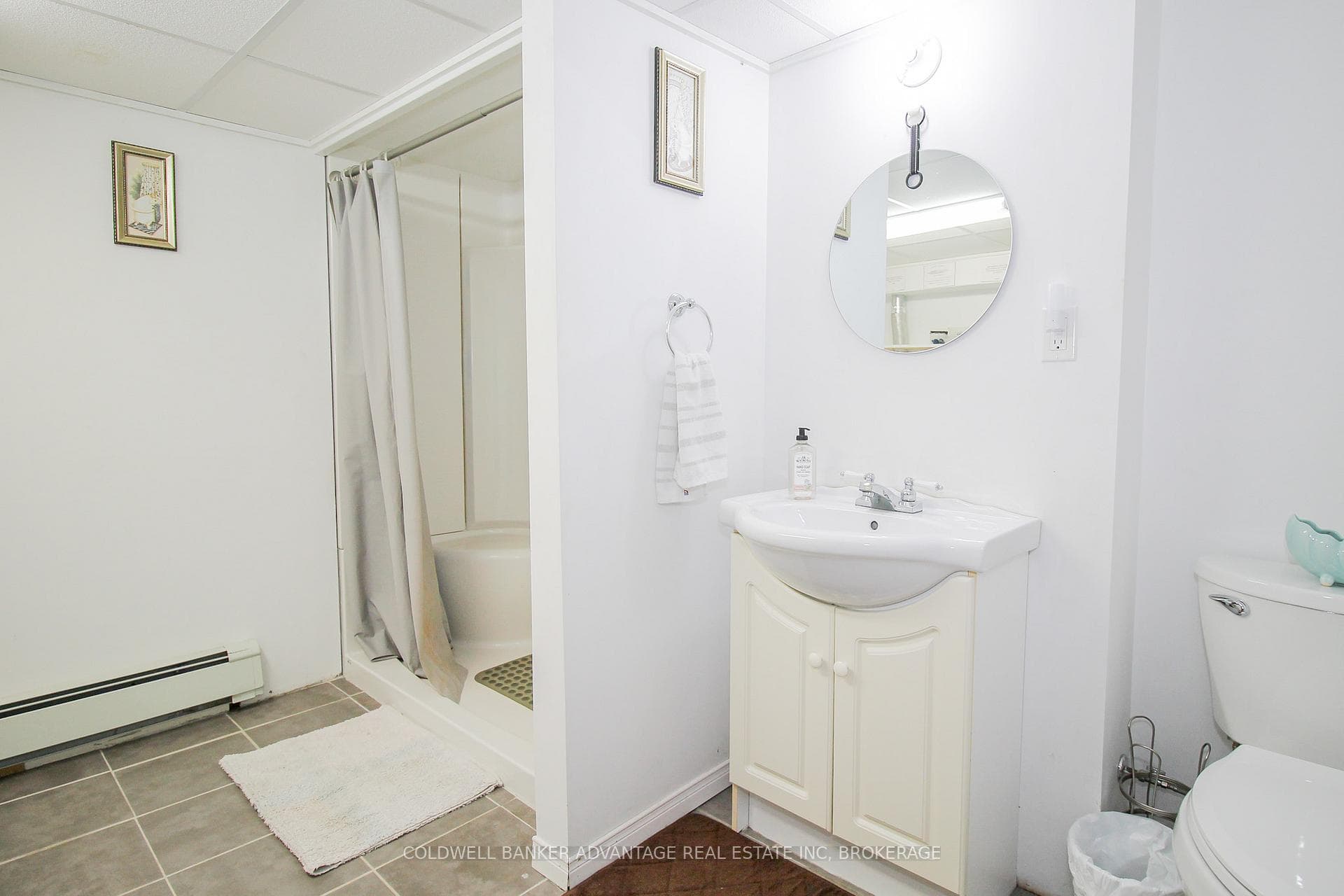 Basement Bathroom (3pc) & Laundry
