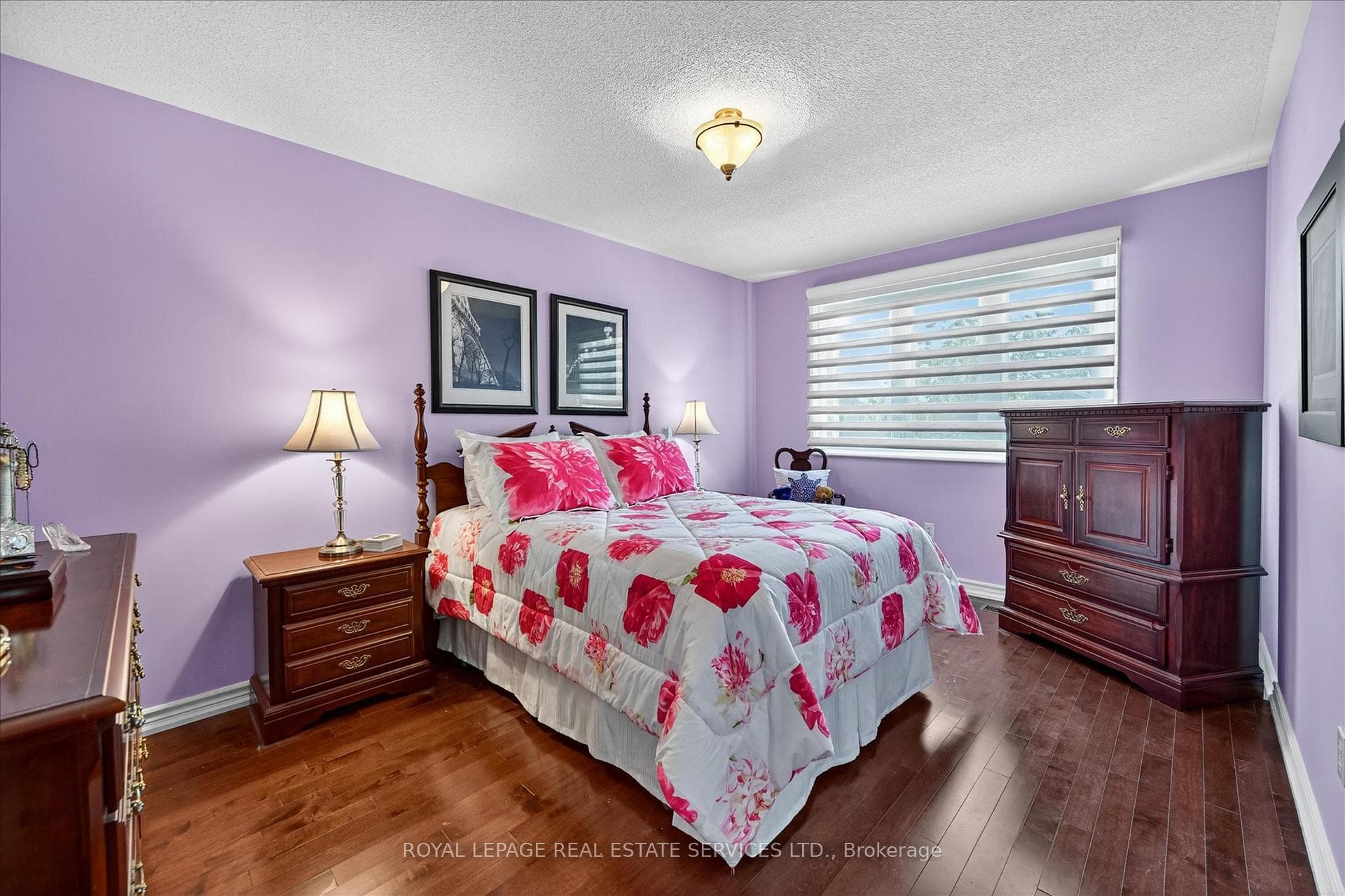 Fifth Bedroom Boasts Maple Hardwood Flooring